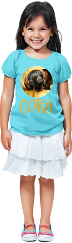 Mein T-Shirt mit meiner Cora